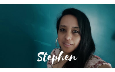 [STEPHEN…]
 Aujourd'hui, je vais te parler …
