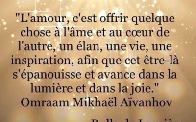 L’amour, c’est offrir…