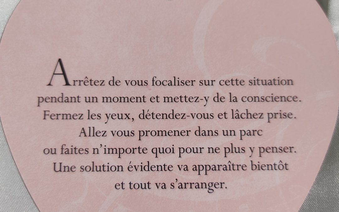 [AIE CONFIANCE]
 Ce matin, je me suis réveillée en…