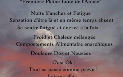 Première pleine lune