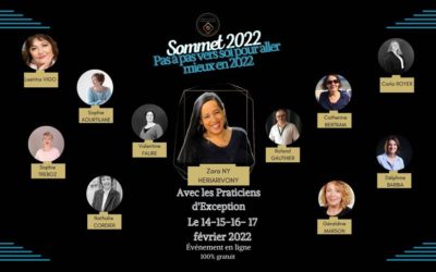 Sommet2022: pas à pas vesr soi pour aller mieux en 2022 – Affiche
