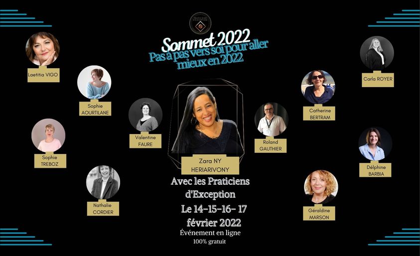 Sommet2022: pas à pas vesr soi pour aller mieux en 2022 – Affiche