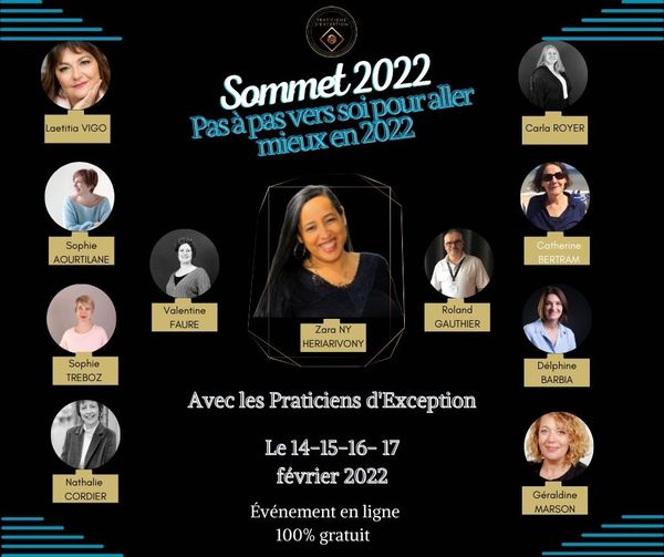 Sommet2022: pas à pas vers soi pour aller mieux en 2022- Grande transformation