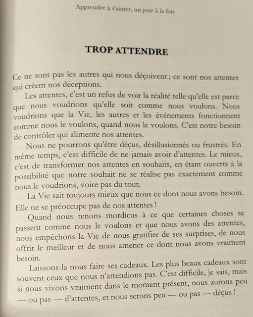 Un magnifique texte qui m&rsquo;a beaucoup touché