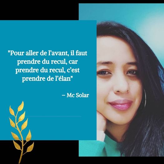 “Pour aller de l’avant, il faut prendre du recul, car prendre du recul, c’est prendre de l’élan »  Citation