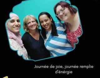 Journée de joie, journée remplie d’énergie