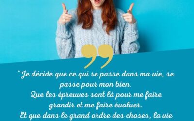 Pour cette semaine, je t&rsquo;invite à réciter cette affirmation avec moi. 

 𝐉𝐞 𝐝é𝐜𝐢…