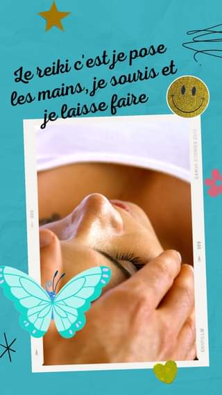 » Le REIKI c&rsquo;est je pose les mains, je souris et je laisse faire « . Cette phrase…
