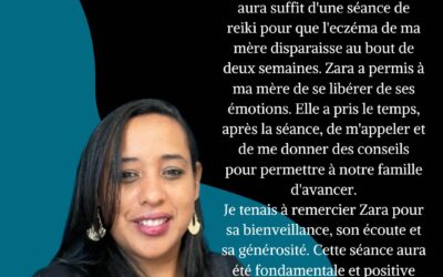 » Je suis tellement reconnaissante pour l’occasion que j’ai eue de guider quelqu…
