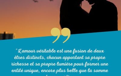 L’amour est une harmonie. Nous sommes tous des individus uniques avec nos propr…
