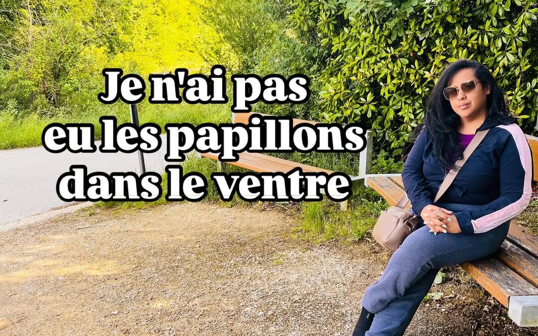 Tu le/la rencontres et t&rsquo;as pas eu les papillons dans le ventre.

Alors tu pars …