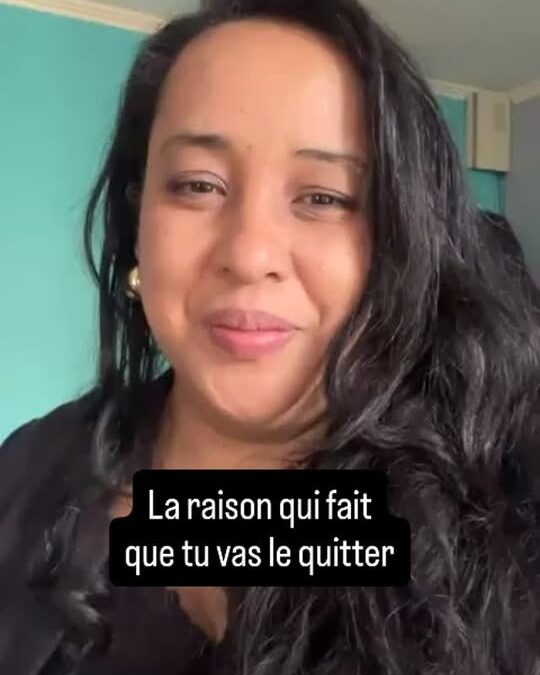 Voici une bonne raison qui va faire que tu vas le quitter .

En ce moment tu:
hé…