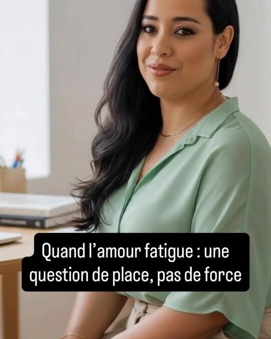 Tu es devenue forte dans ton couple.
Pas parce que tu l’as voulu,
mais parce que…