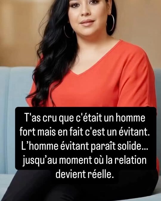 Beaucoup de femmes confondent deux choses : la distance… et la force.

Un homme …