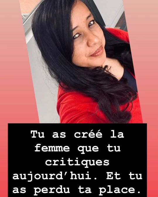 Tu dis qu’elle a changé.
Qu’elle est devenue froide.
Qu’elle te prend la tête.

…